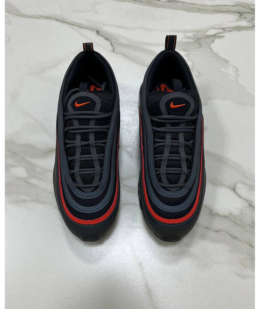 NIKE Черные низкие кроссовки / кеды, фото 2