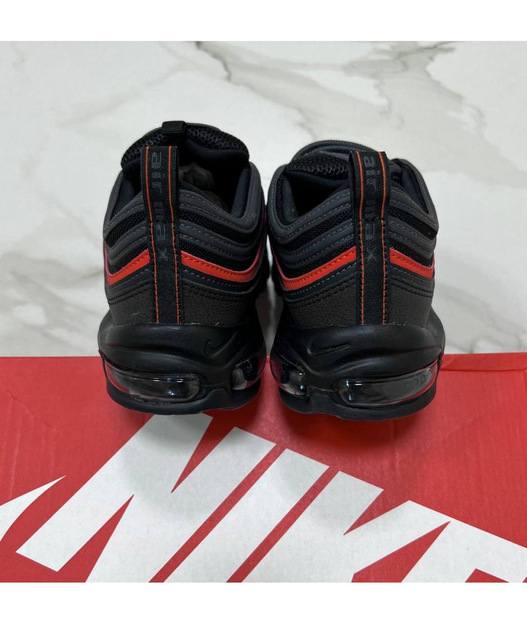 NIKE Черные низкие кроссовки / кеды, фото 5