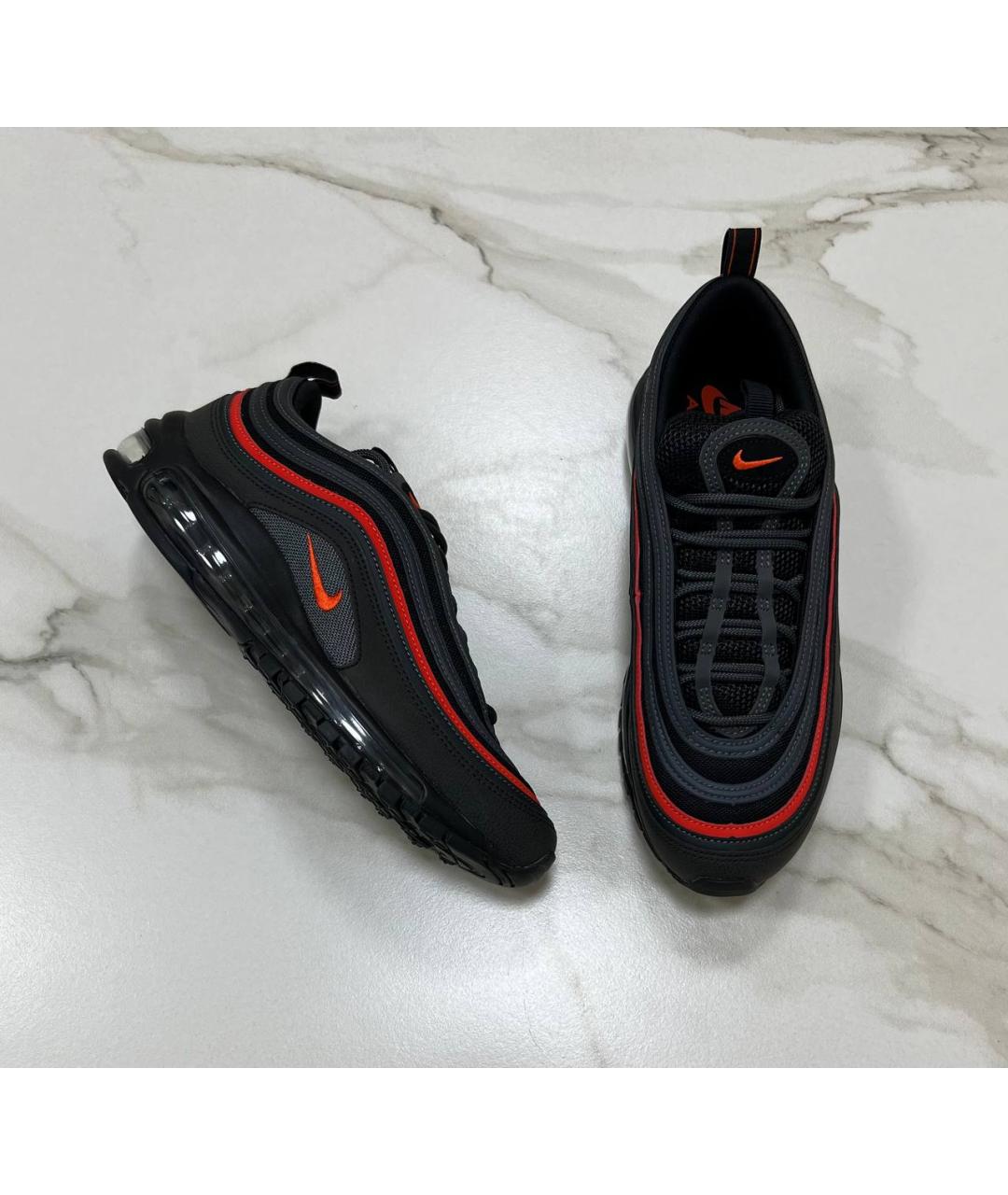 NIKE Черные низкие кроссовки / кеды, фото 8