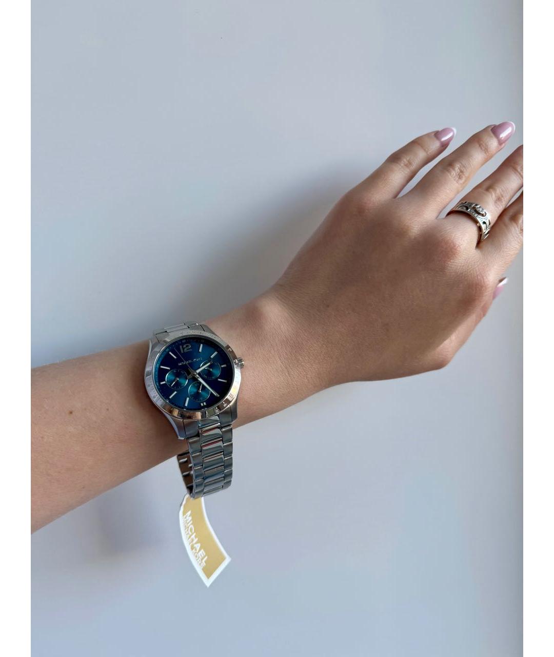 MICHAEL KORS Серебряные стальные часы, фото 8