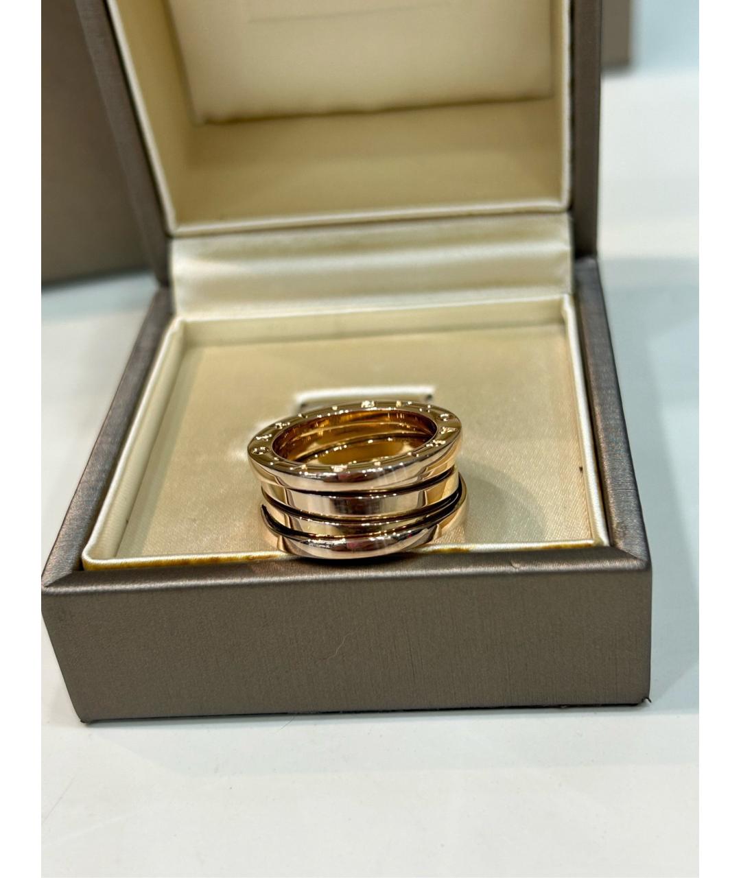 BVLGARI Золотое кольцо из розового золота, фото 7