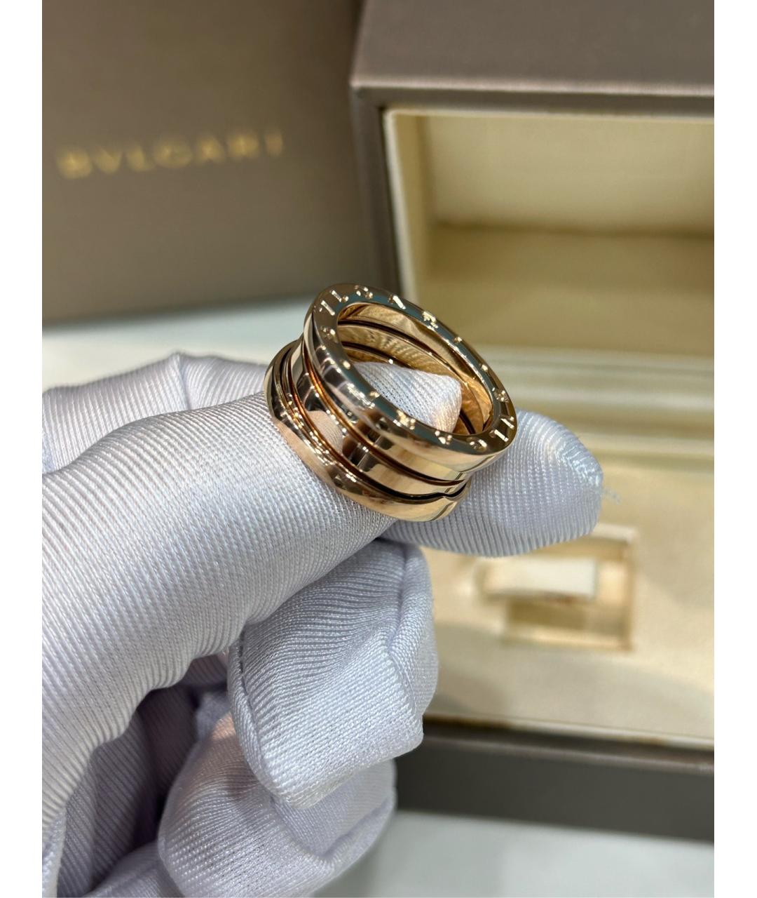 BVLGARI Золотое кольцо из розового золота, фото 6