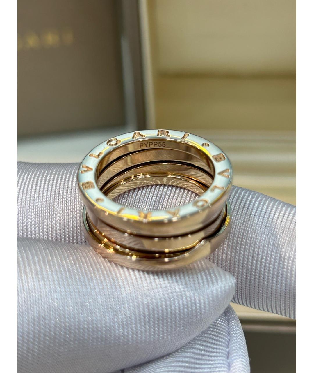 BVLGARI Золотое кольцо из розового золота, фото 9