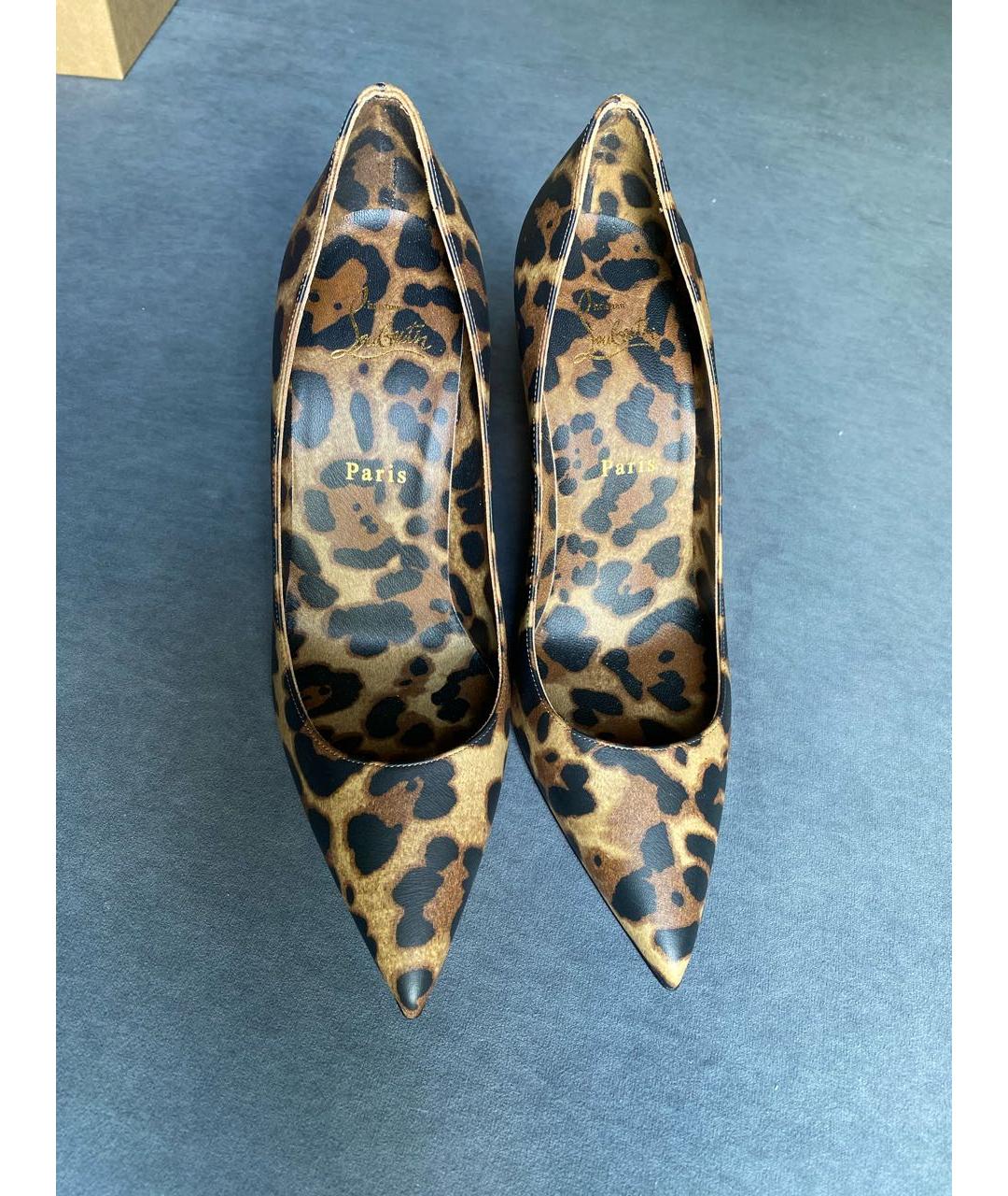 CHRISTIAN LOUBOUTIN Мульти кожаные туфли, фото 2