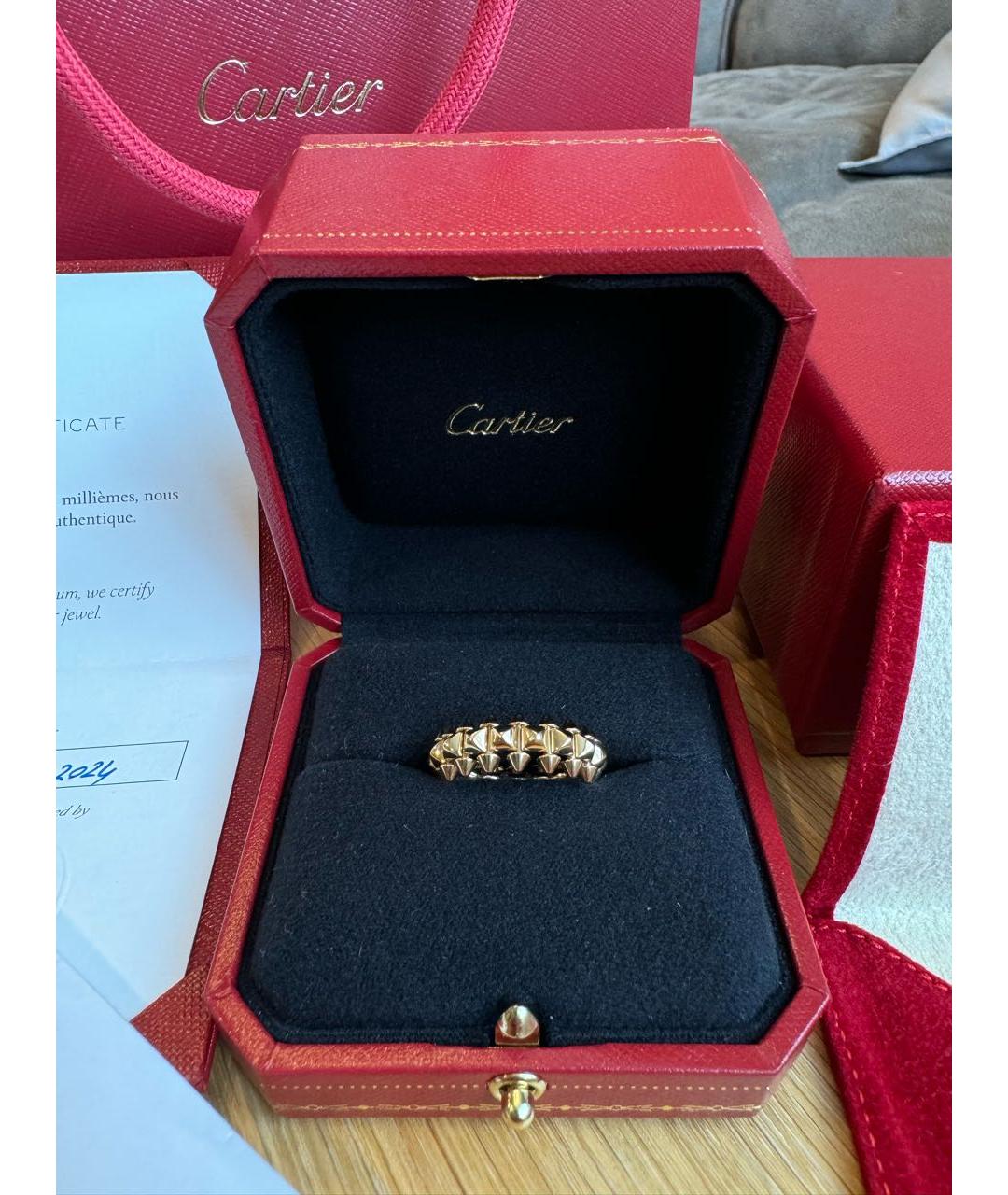 CARTIER Кольцо из розового золота, фото 3