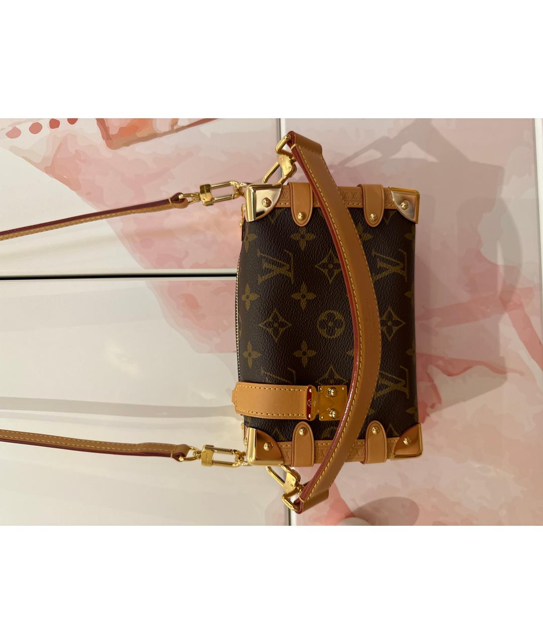 LOUIS VUITTON Коричневая сумка через плечо, фото 2