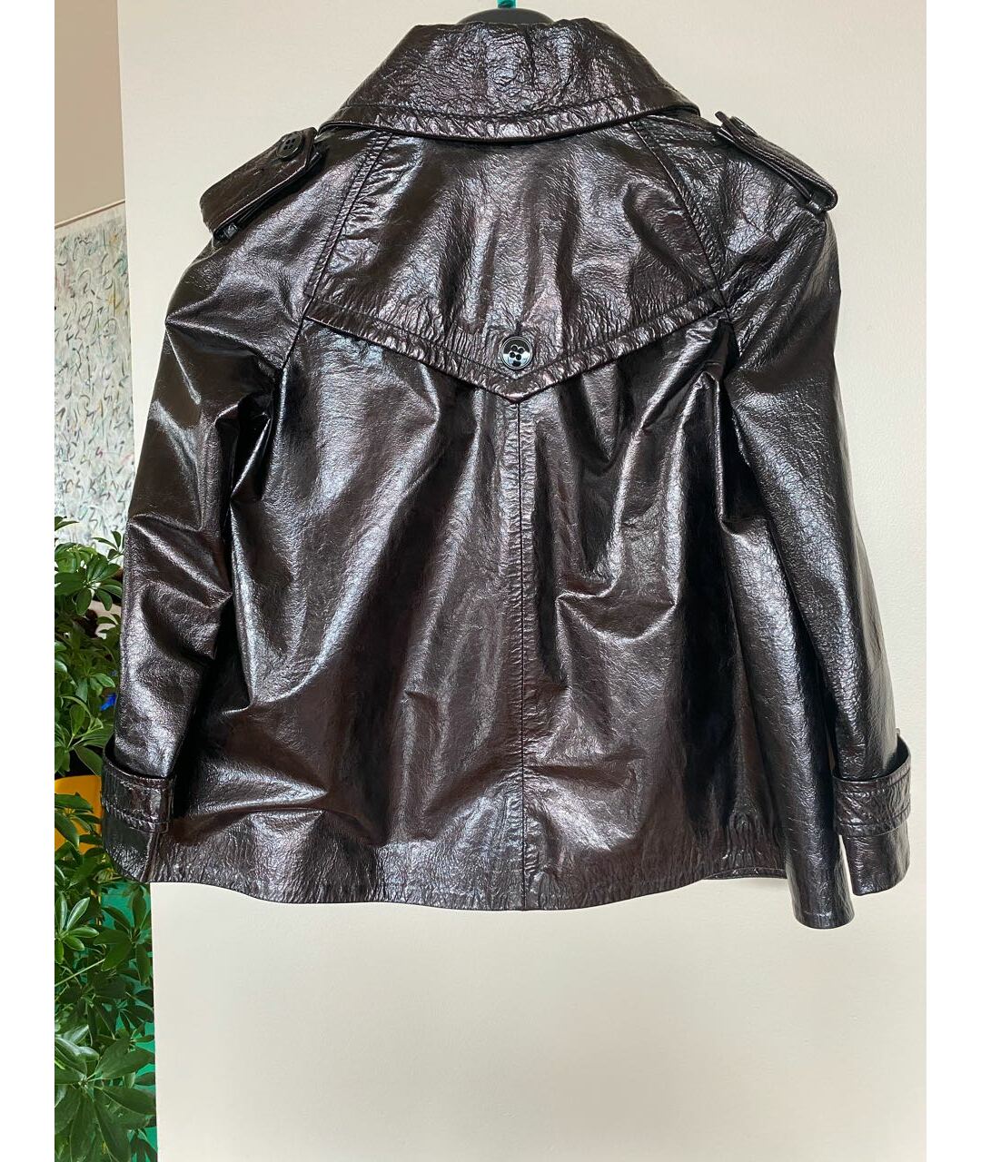 THEORY Черная кожаная куртка, фото 2