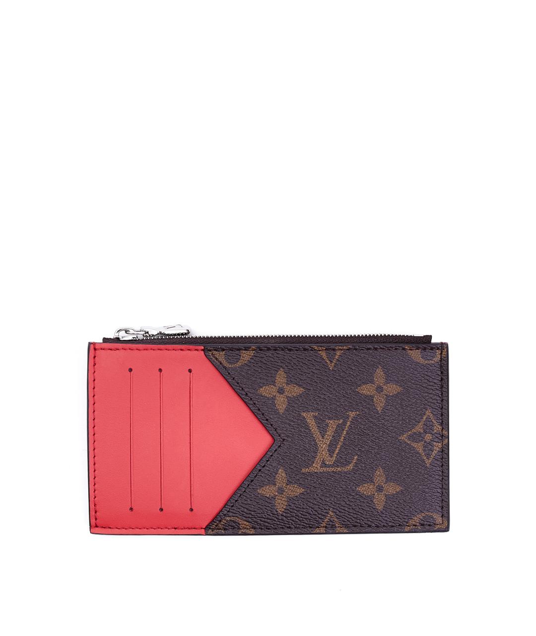 LOUIS VUITTON PRE-OWNED Коричневый кардхолдер, фото 2