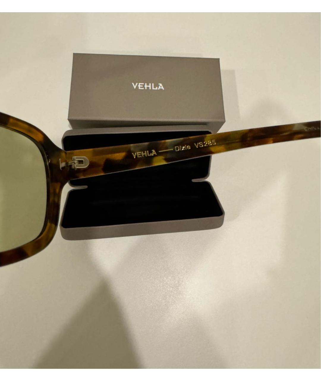 Vehla Коричневые пластиковые солнцезащитные очки, фото 4