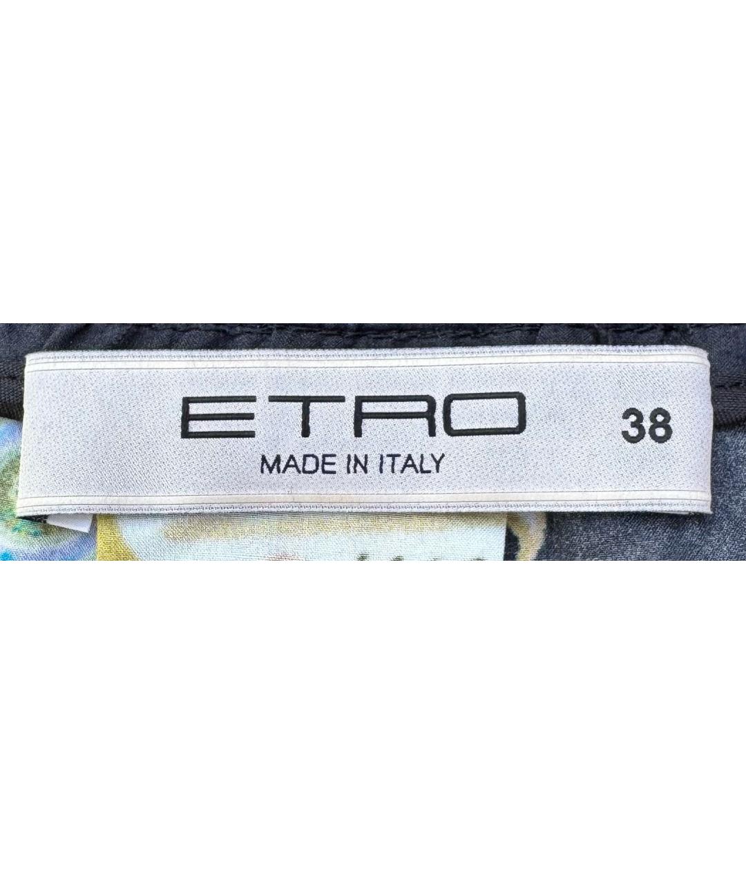 ETRO Мульти хлопковая юбка миди, фото 3