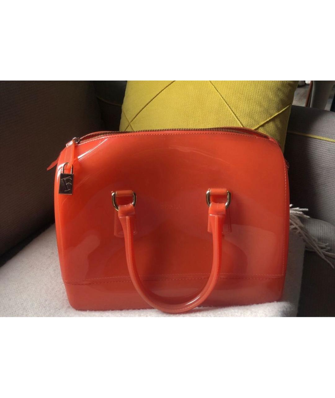FURLA Красная сумка тоут, фото 5