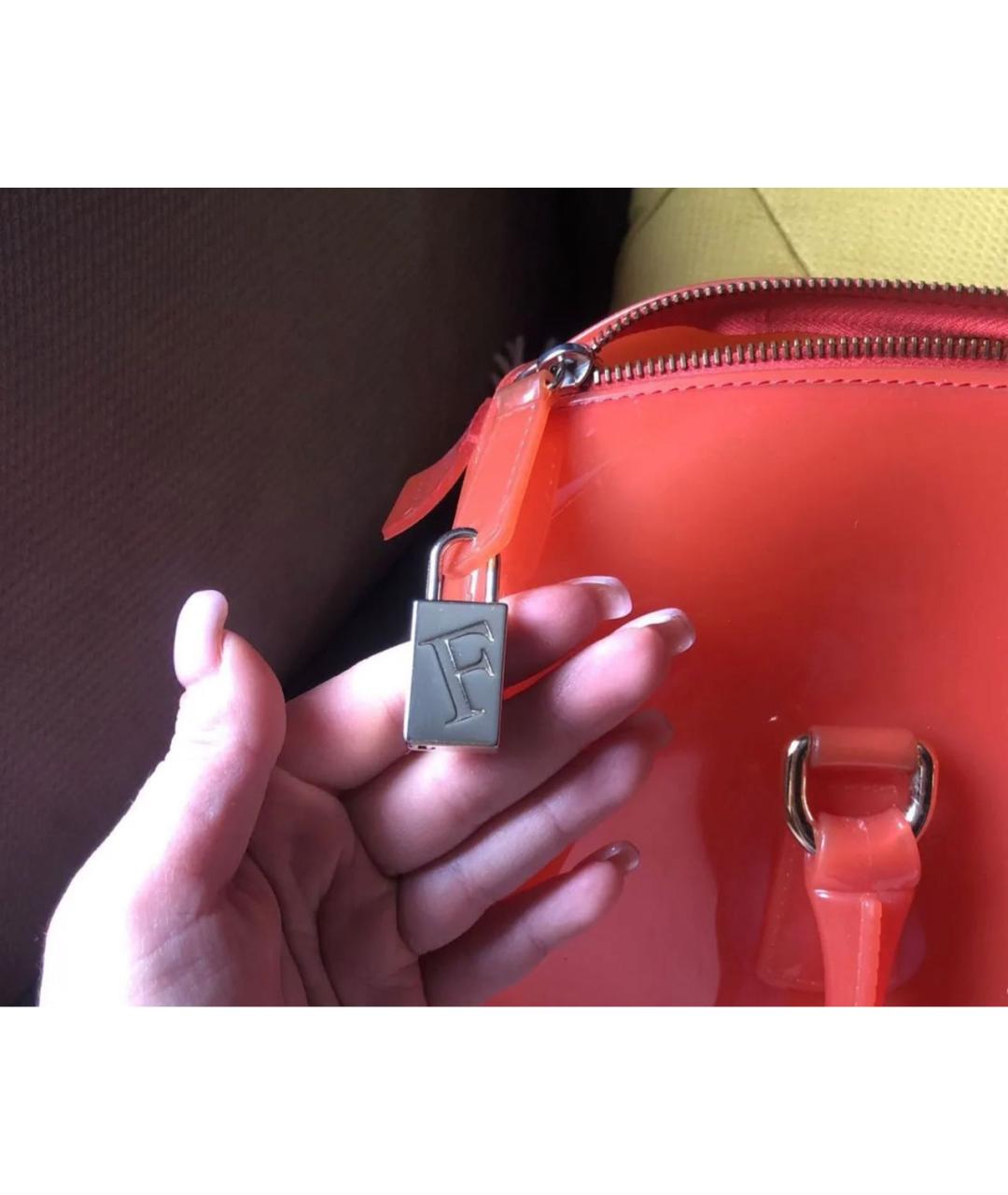 FURLA Красная сумка тоут, фото 3