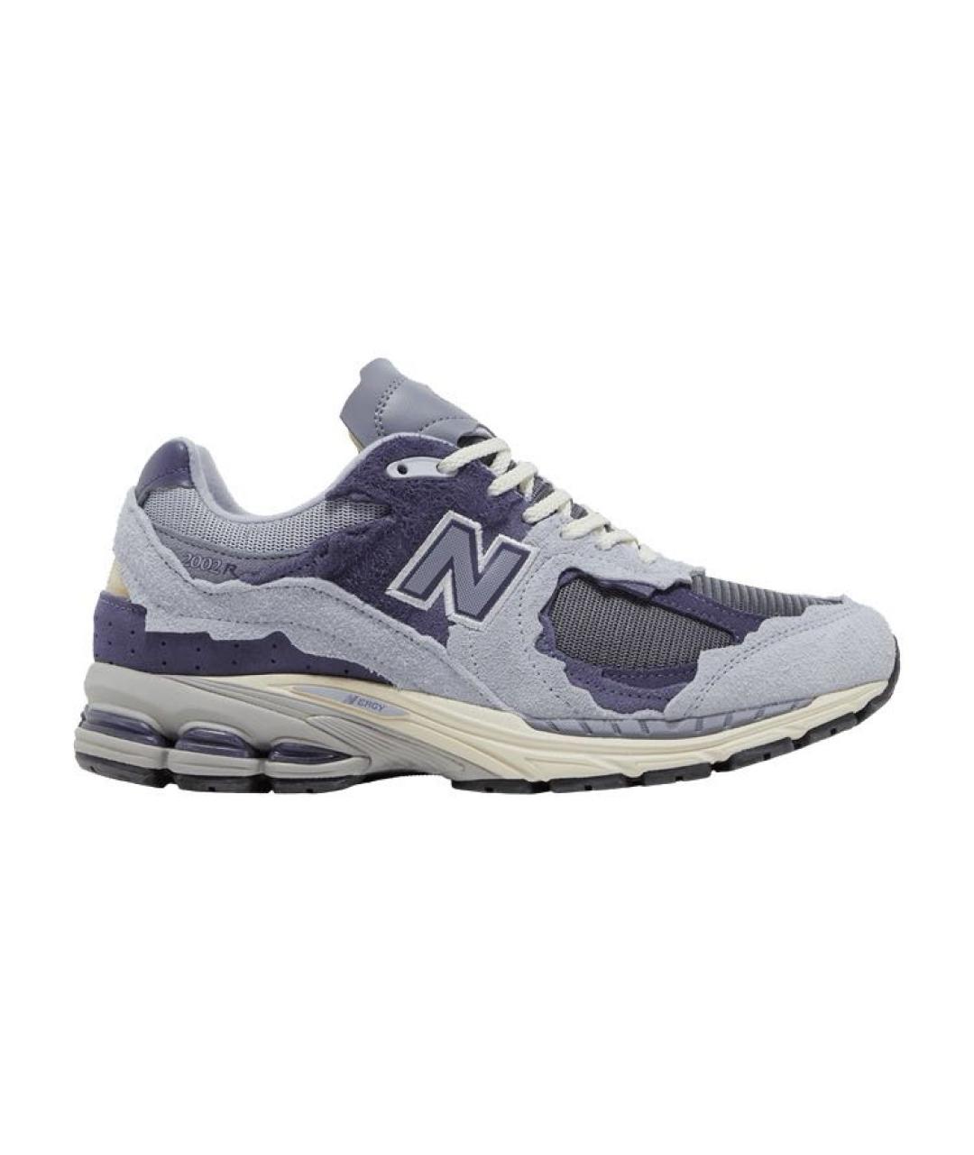 NEW BALANCE Фиолетовые низкие кроссовки / кеды, фото 1