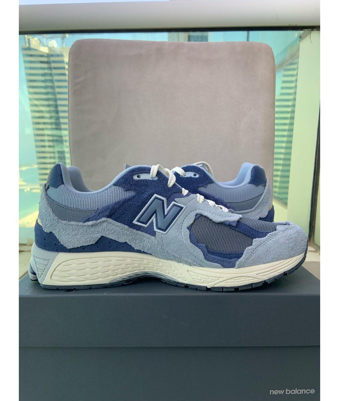 NEW BALANCE Фиолетовые низкие кроссовки / кеды, фото 5