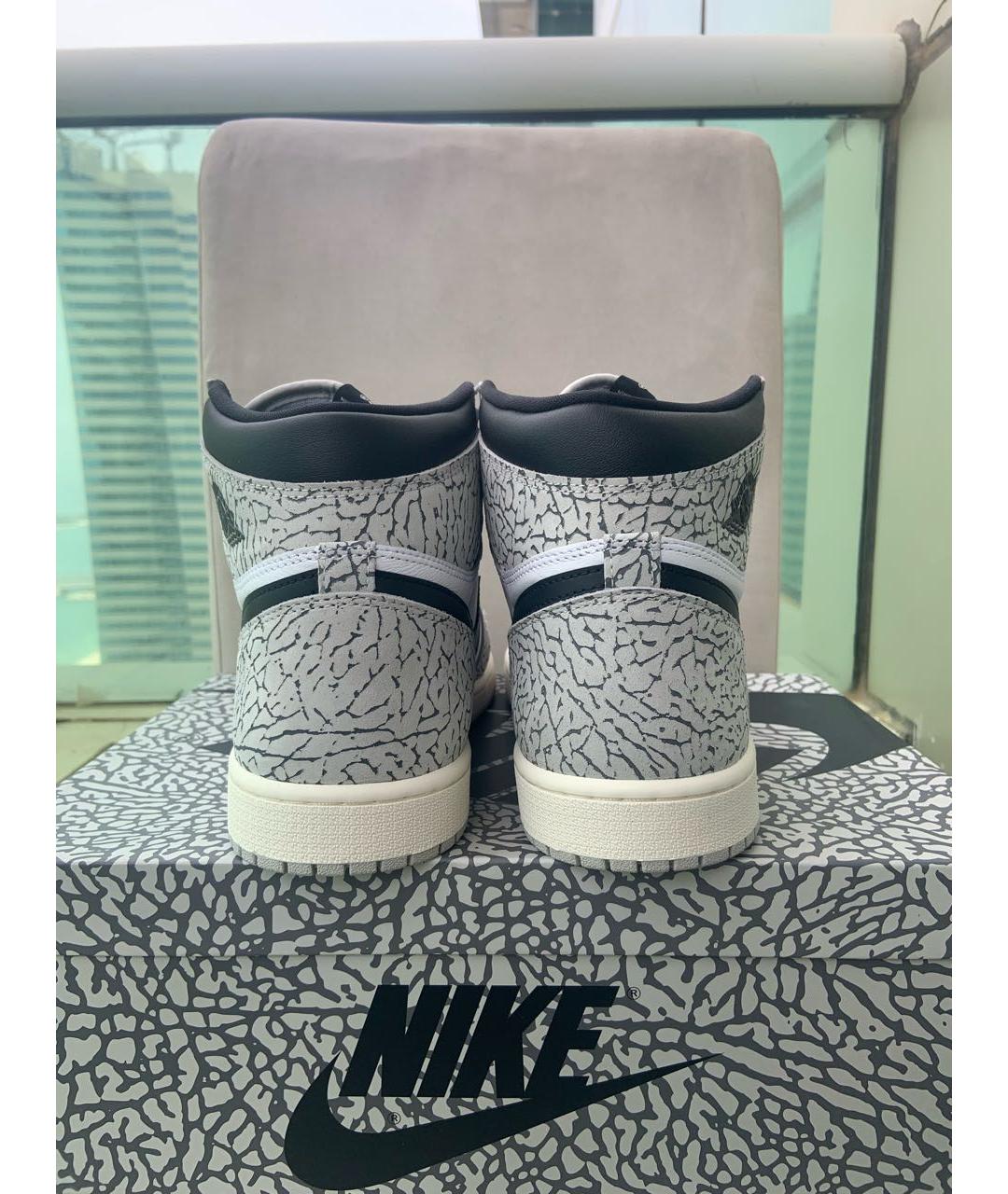 JORDAN Серые кроссовки, фото 6