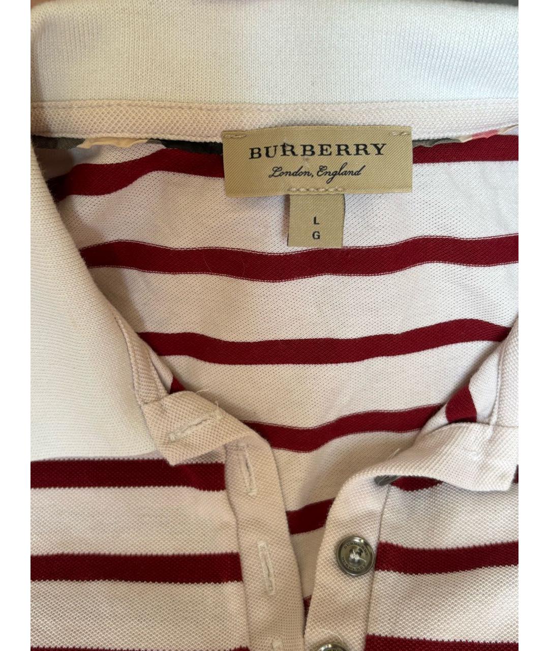BURBERRY Мульти хлопковая футболка, фото 2