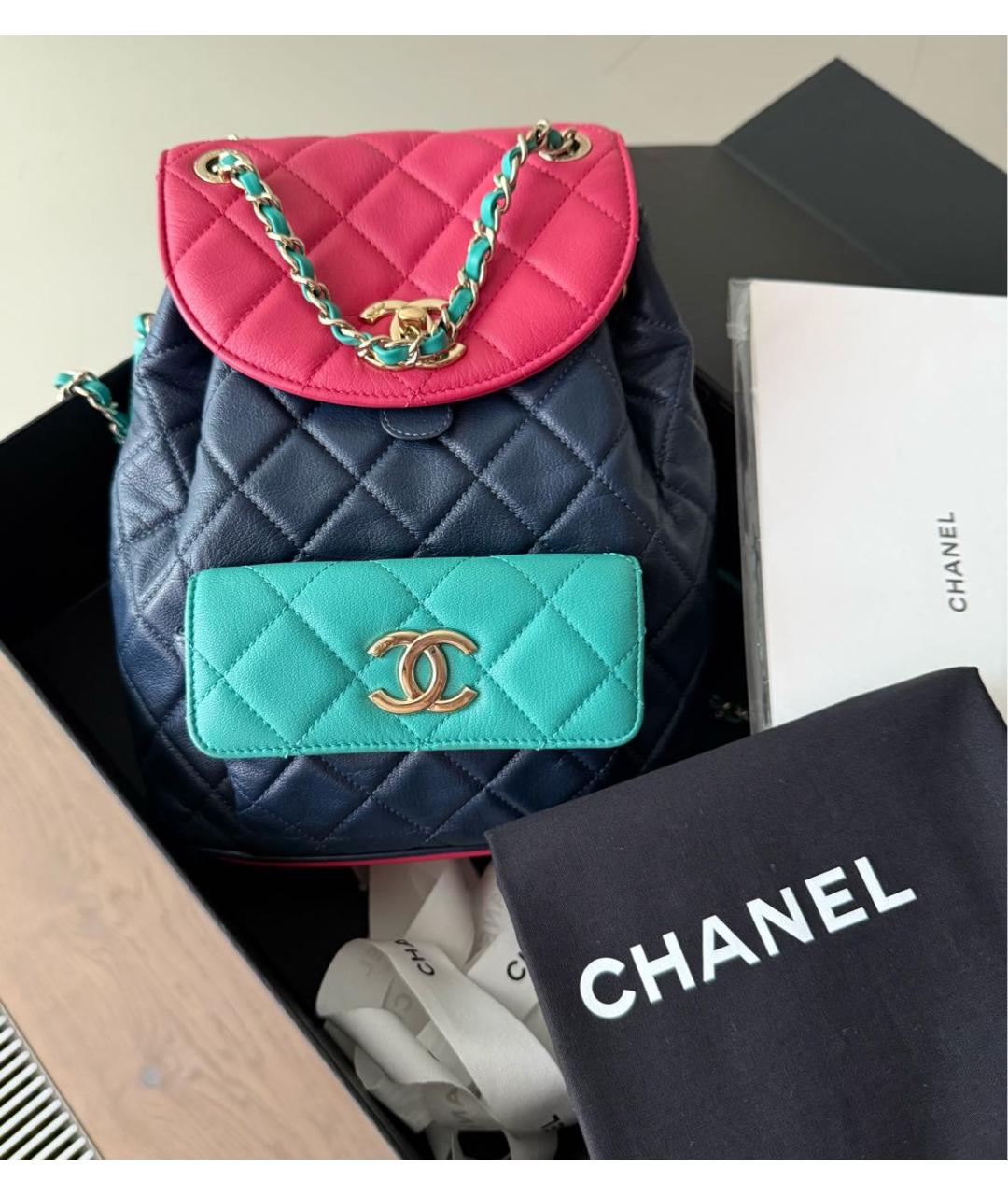 CHANEL Мульти кожаный рюкзак, фото 2