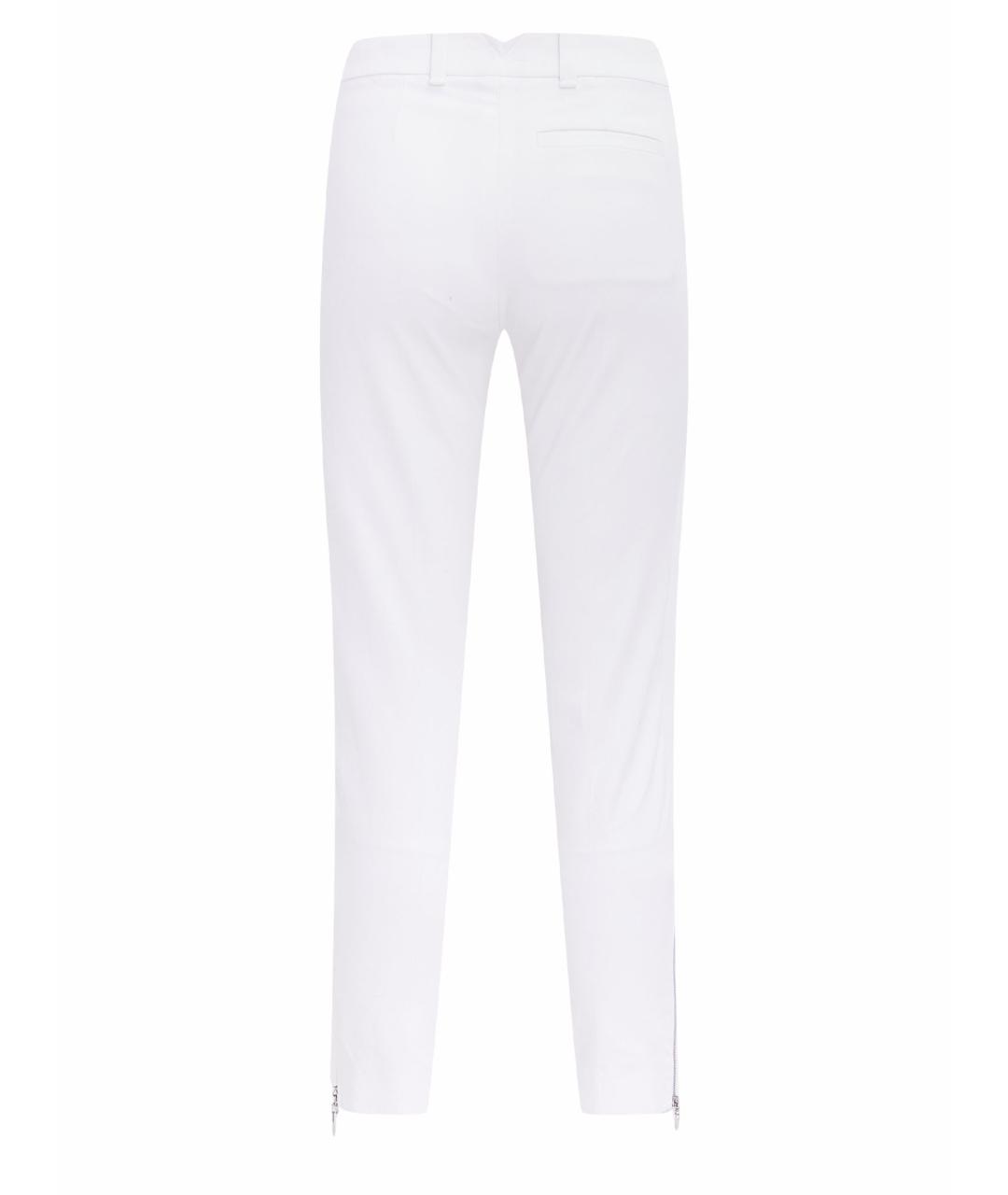 LOUIS VUITTON Белые шерстяные прямые брюки, фото 2