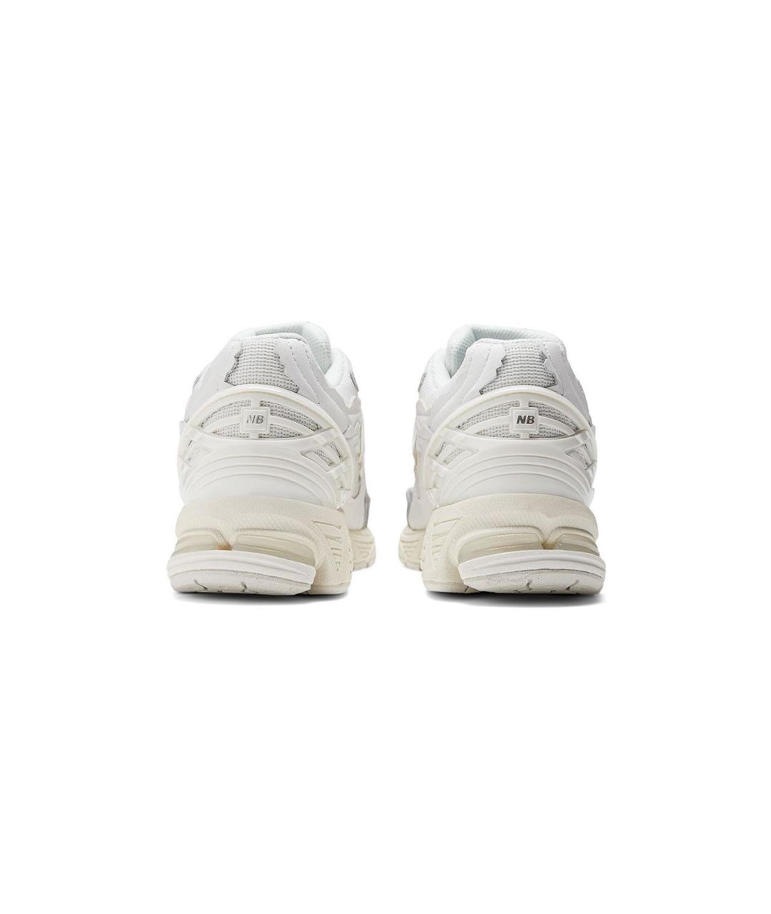 NEW BALANCE Белые кожаные низкие кроссовки / кеды, фото 4