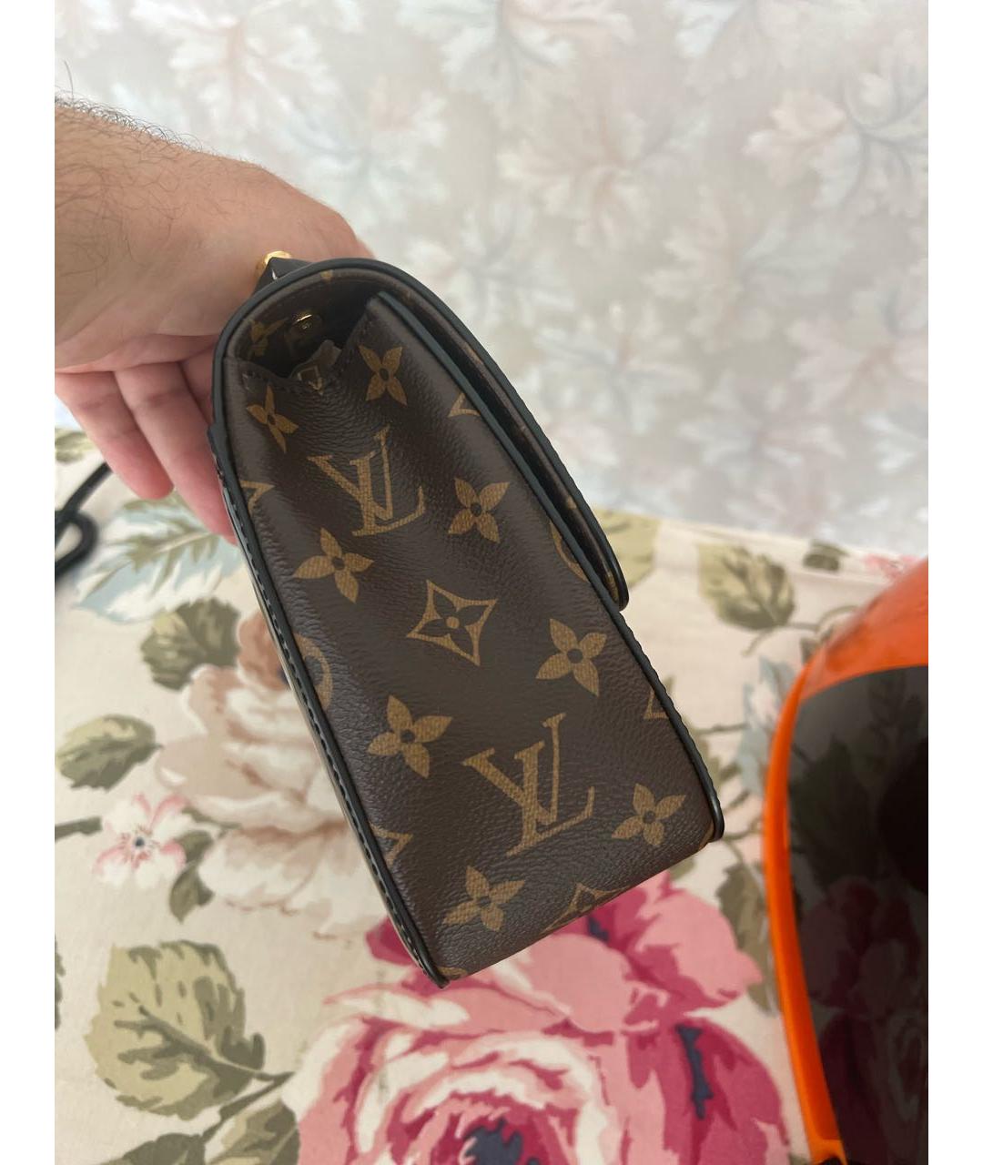 LOUIS VUITTON Коричневая сумка через плечо, фото 6