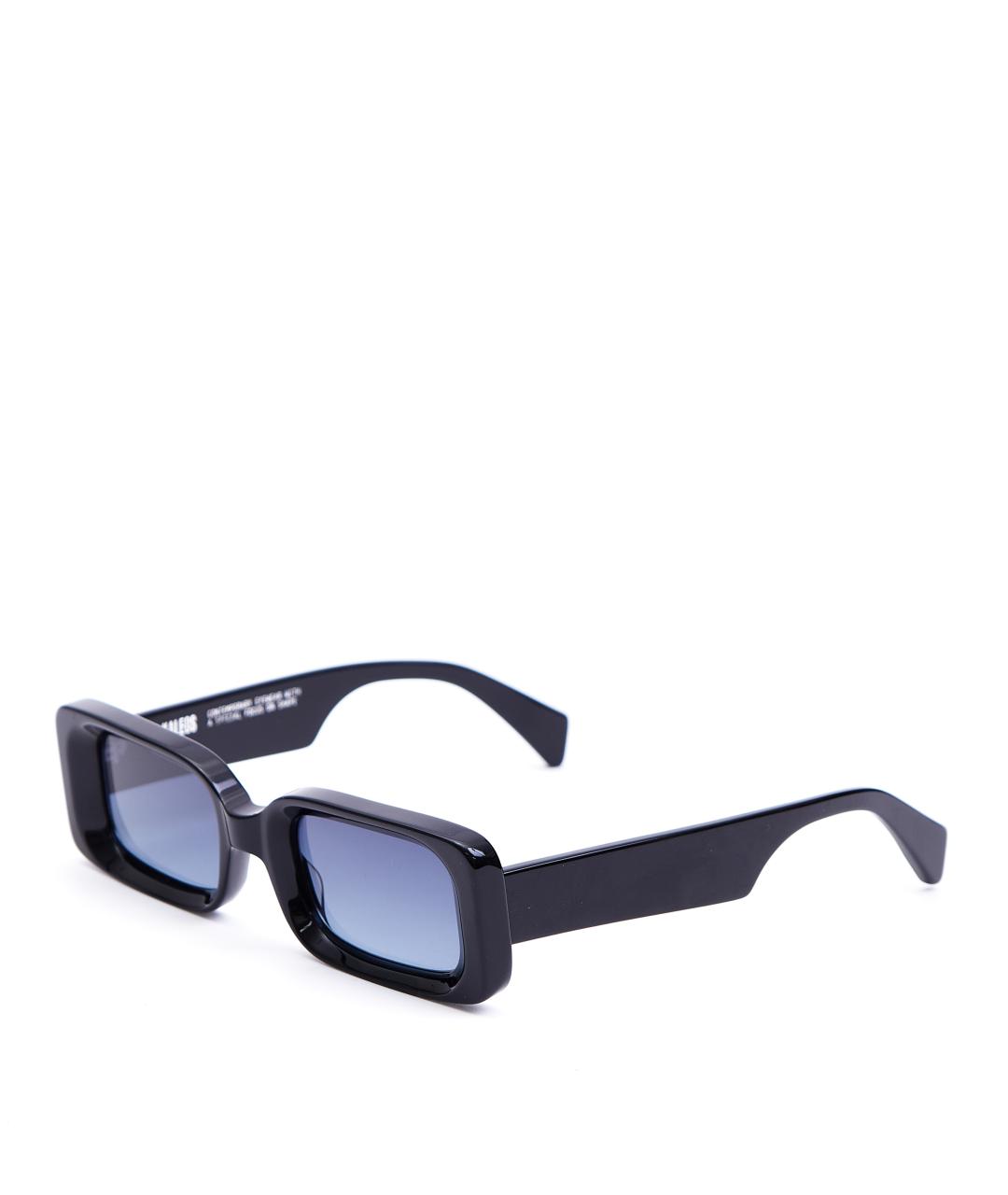 KALEOS Черные пластиковые солнцезащитные очки, фото 2