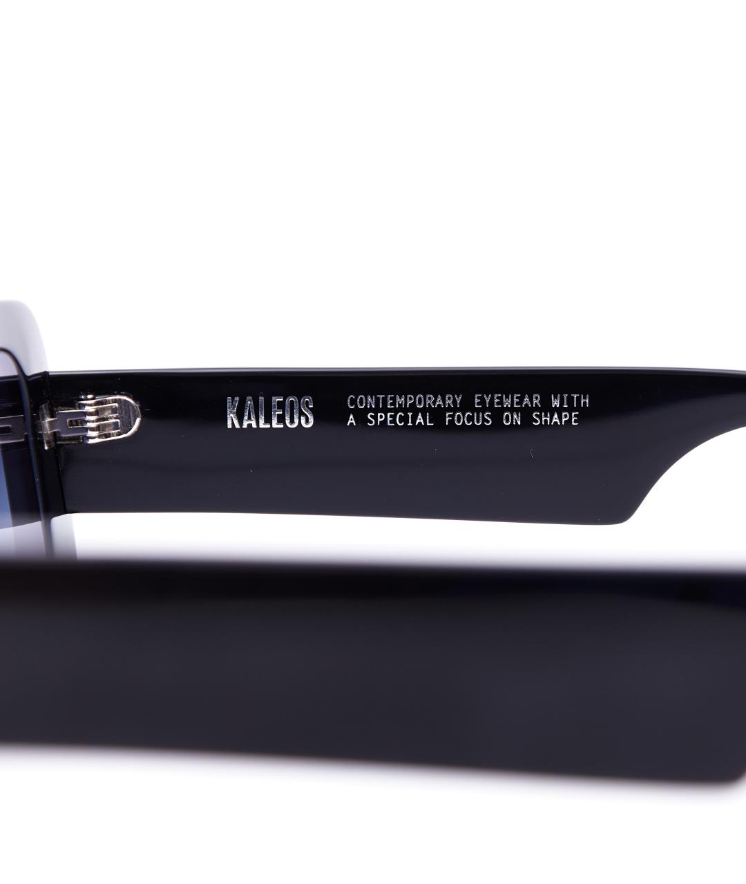 KALEOS Черные пластиковые солнцезащитные очки, фото 5