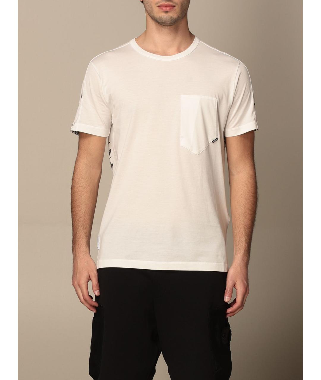STONE ISLAND SHADOW PROJECT Белая футболка, фото 5