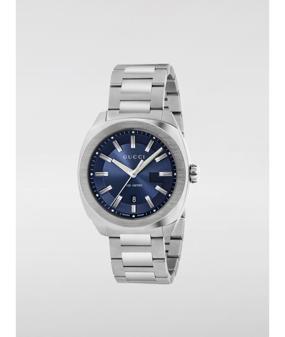 GUCCI Серебряные часы, фото 3