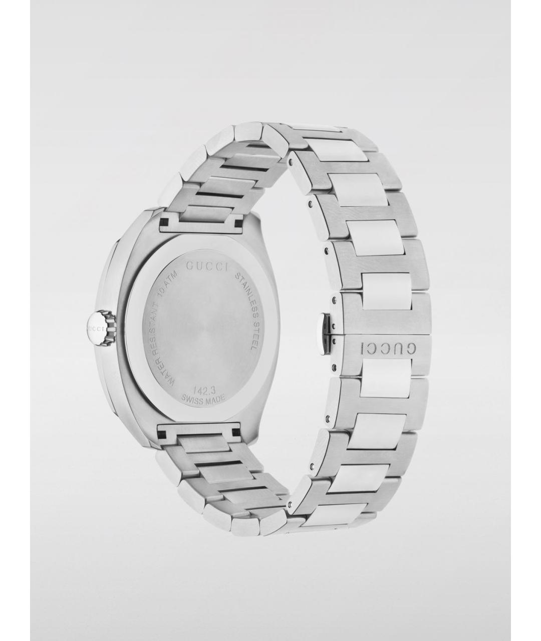 GUCCI Серебряные часы, фото 2