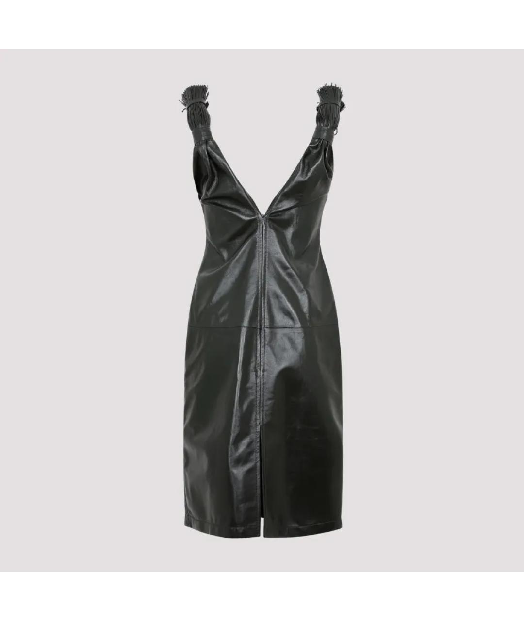 BOTTEGA VENETA Зеленые коктейльное платье, фото 2