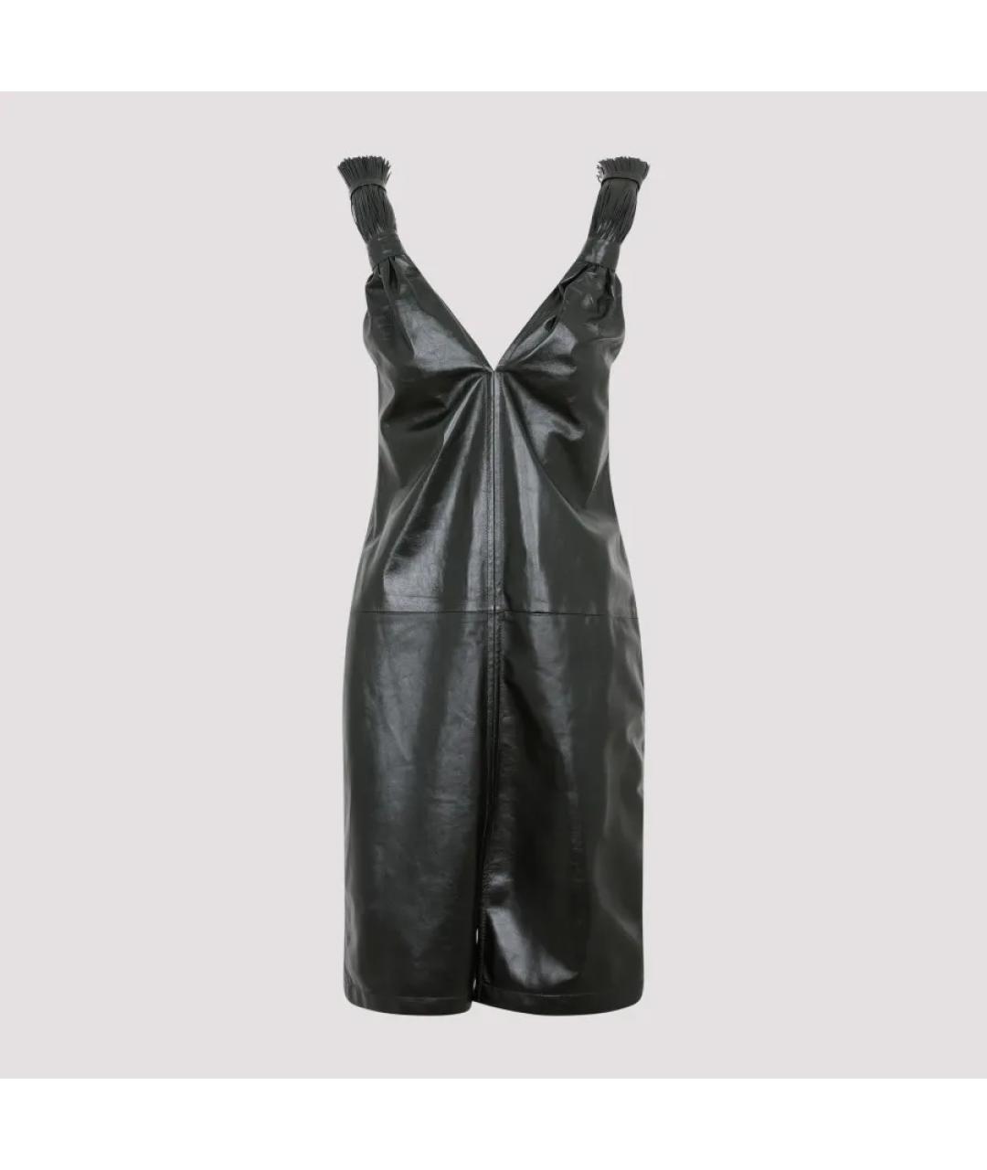 BOTTEGA VENETA Зеленые коктейльное платье, фото 4
