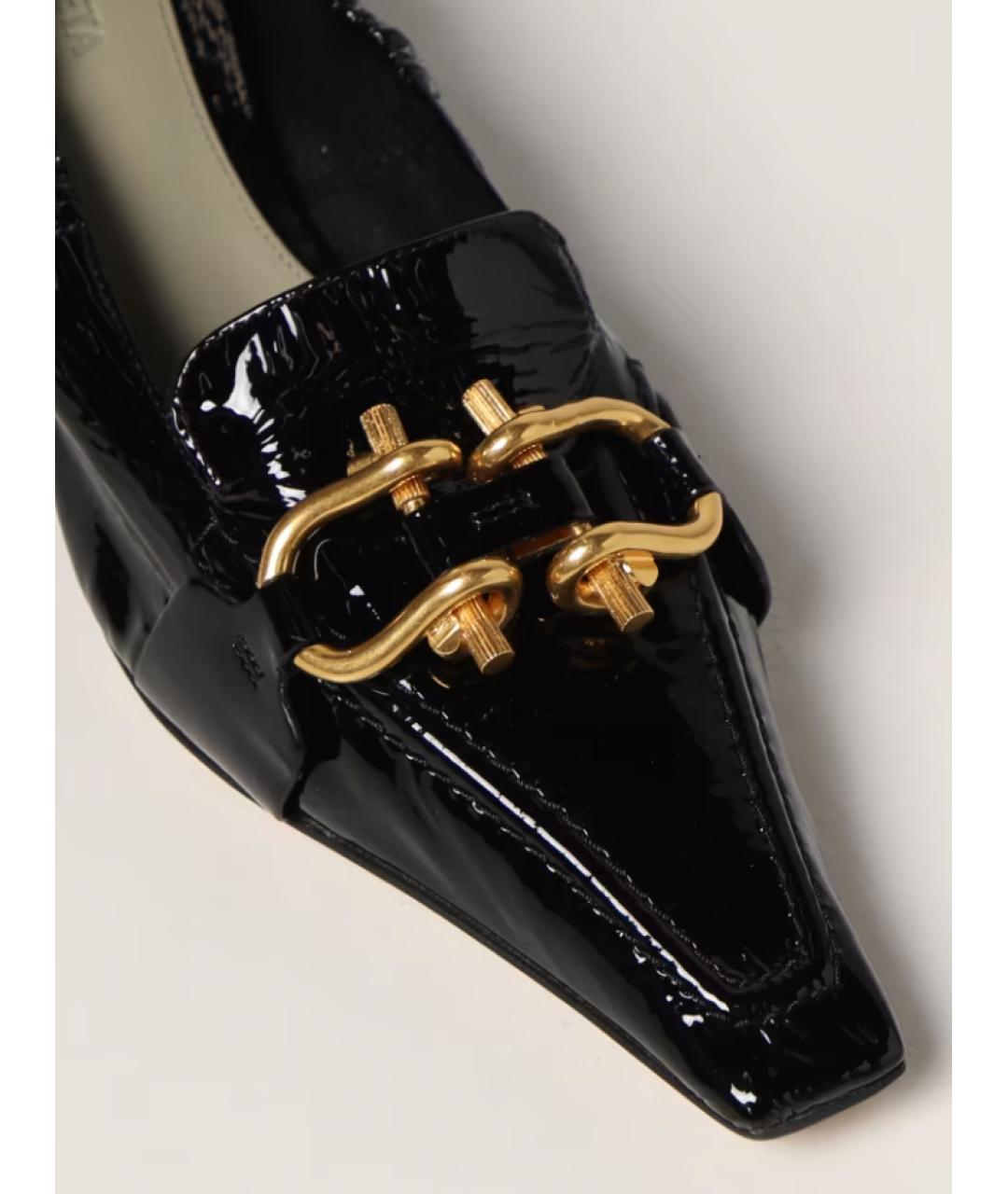 BOTTEGA VENETA Черные туфли, фото 4