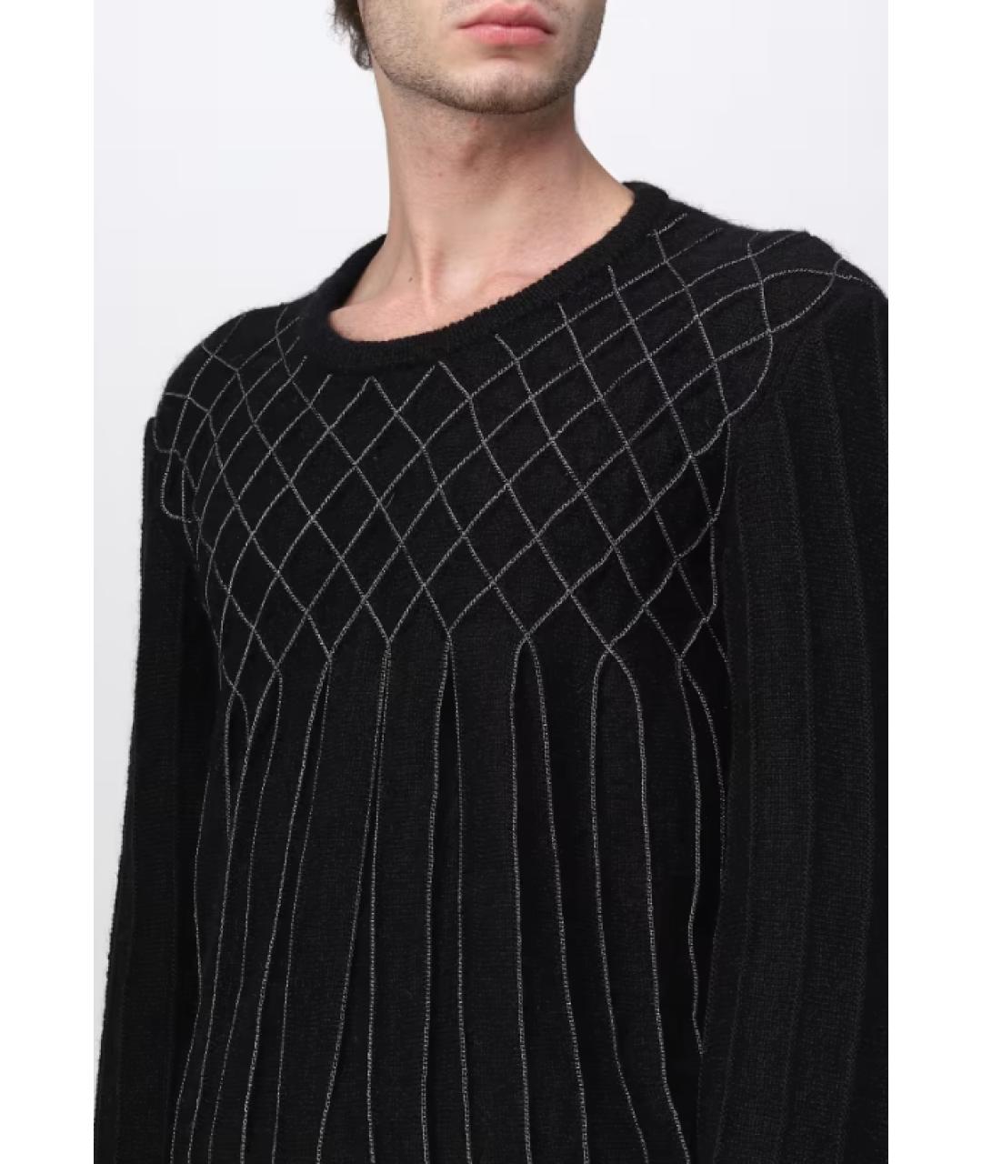 SAINT LAURENT Черный джемпер / свитер, фото 4
