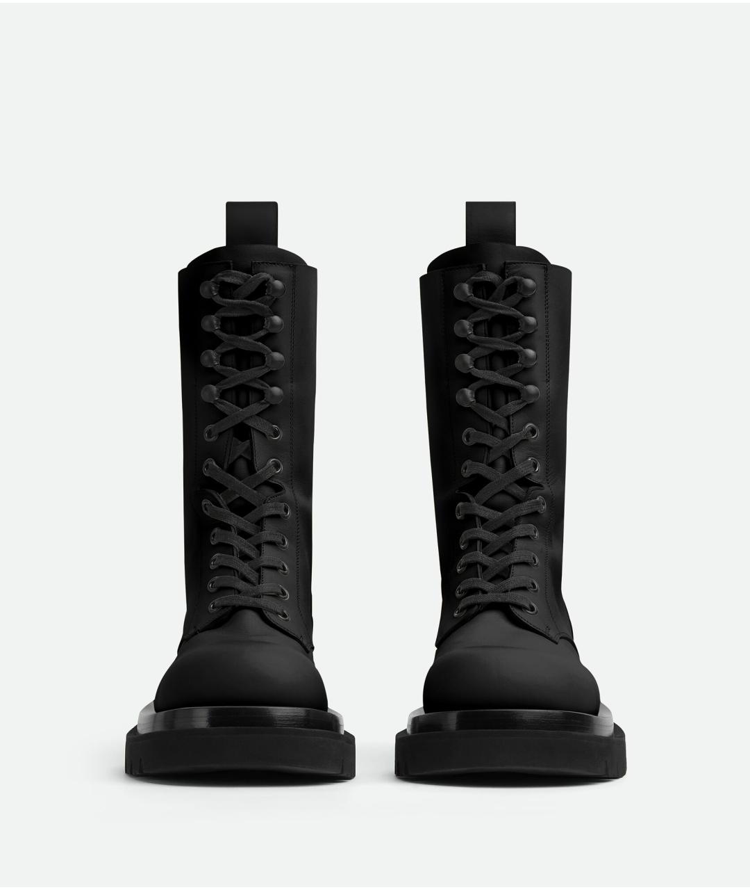 BOTTEGA VENETA Черные ботинки, фото 4