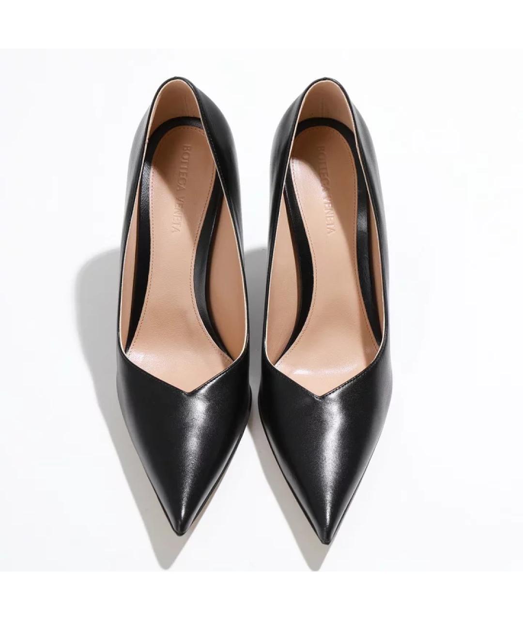 BOTTEGA VENETA Черные туфли, фото 4