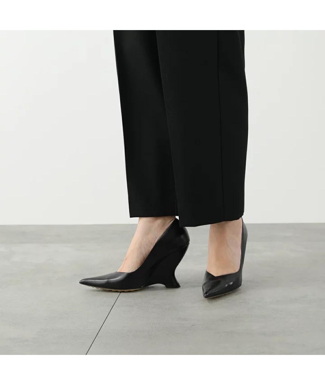 BOTTEGA VENETA Черные туфли, фото 2