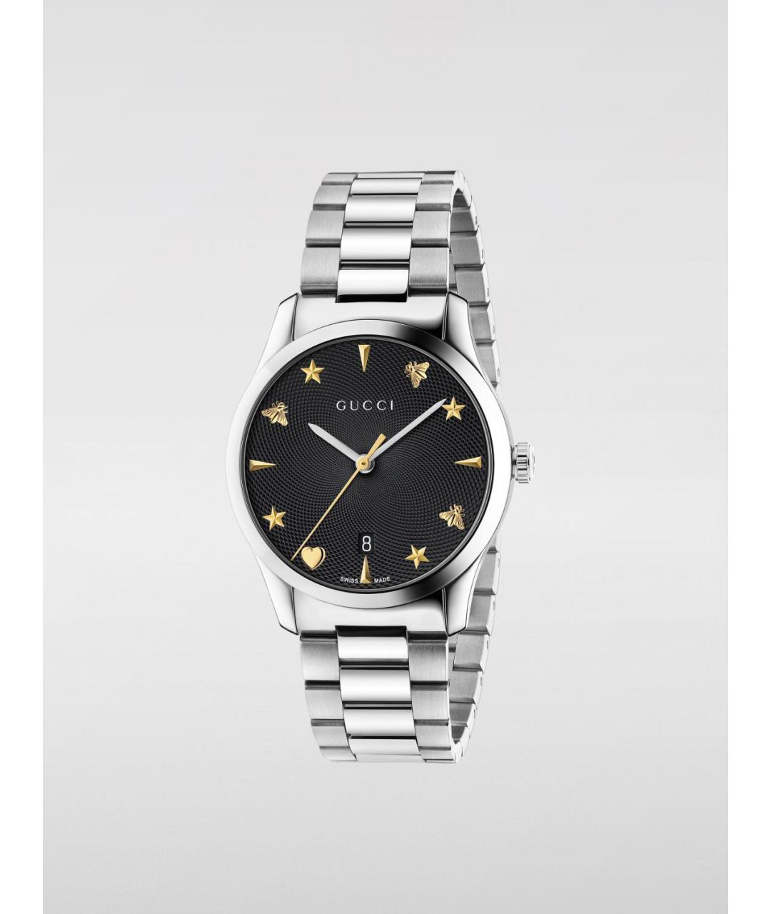 GUCCI Серебряные часы, фото 3