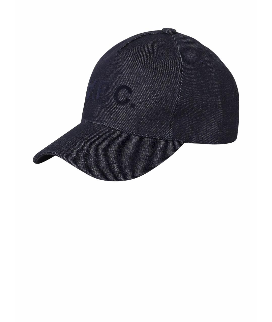 A.P.C. Синяя хлопковая кепка/бейсболка, фото 1