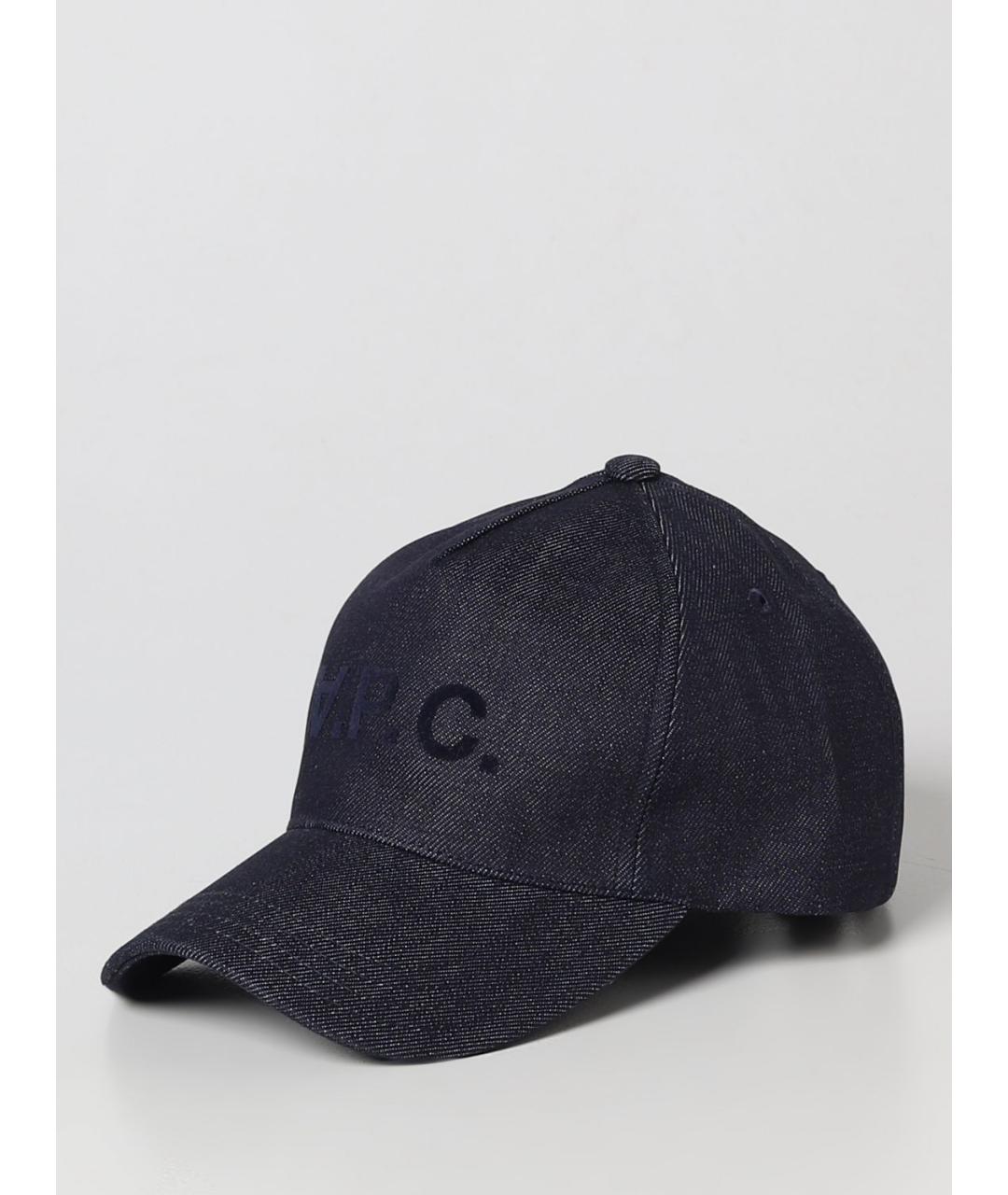 A.P.C. Синяя хлопковая кепка/бейсболка, фото 2