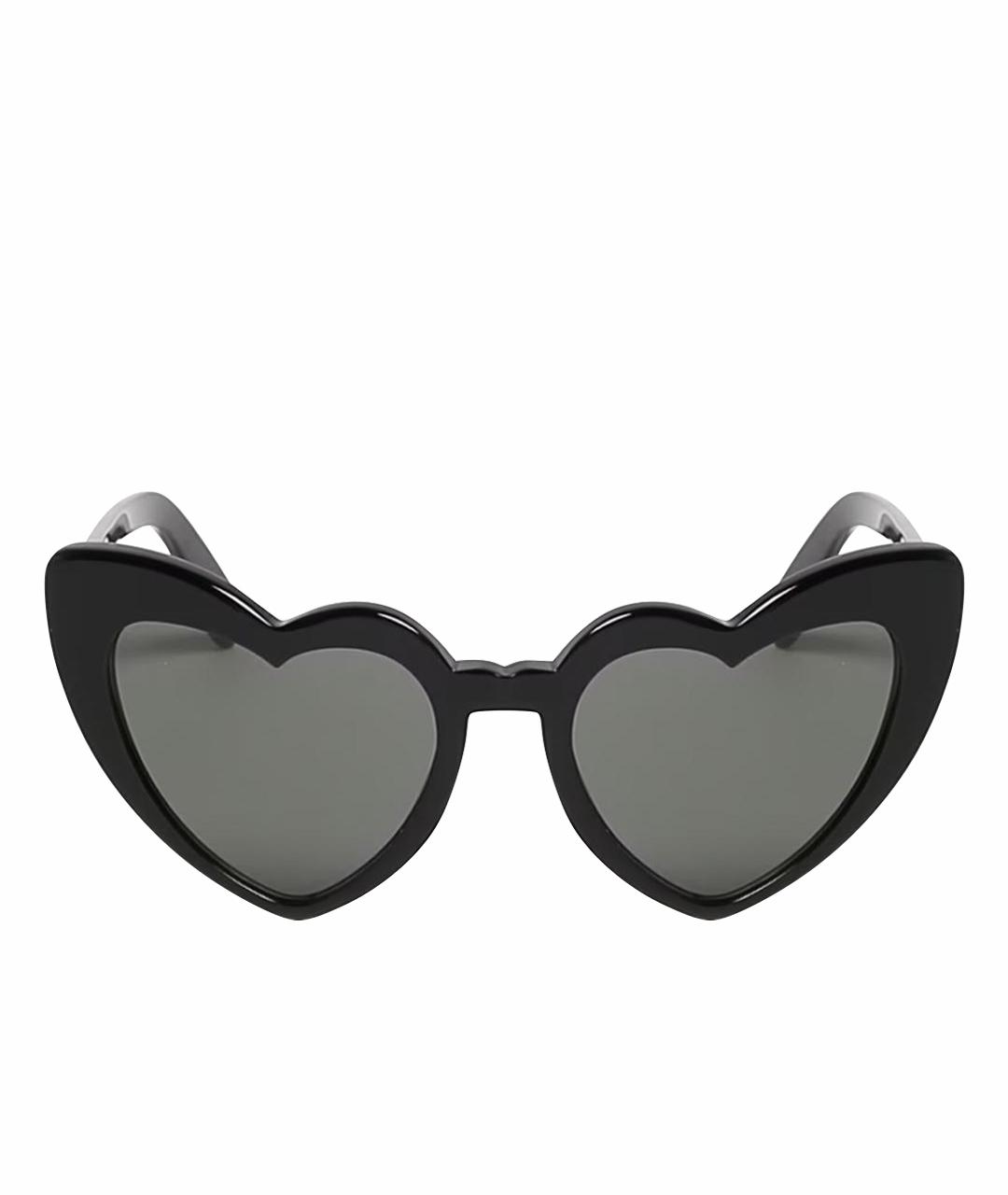 SAINT LAURENT Черные солнцезащитные очки, фото 1