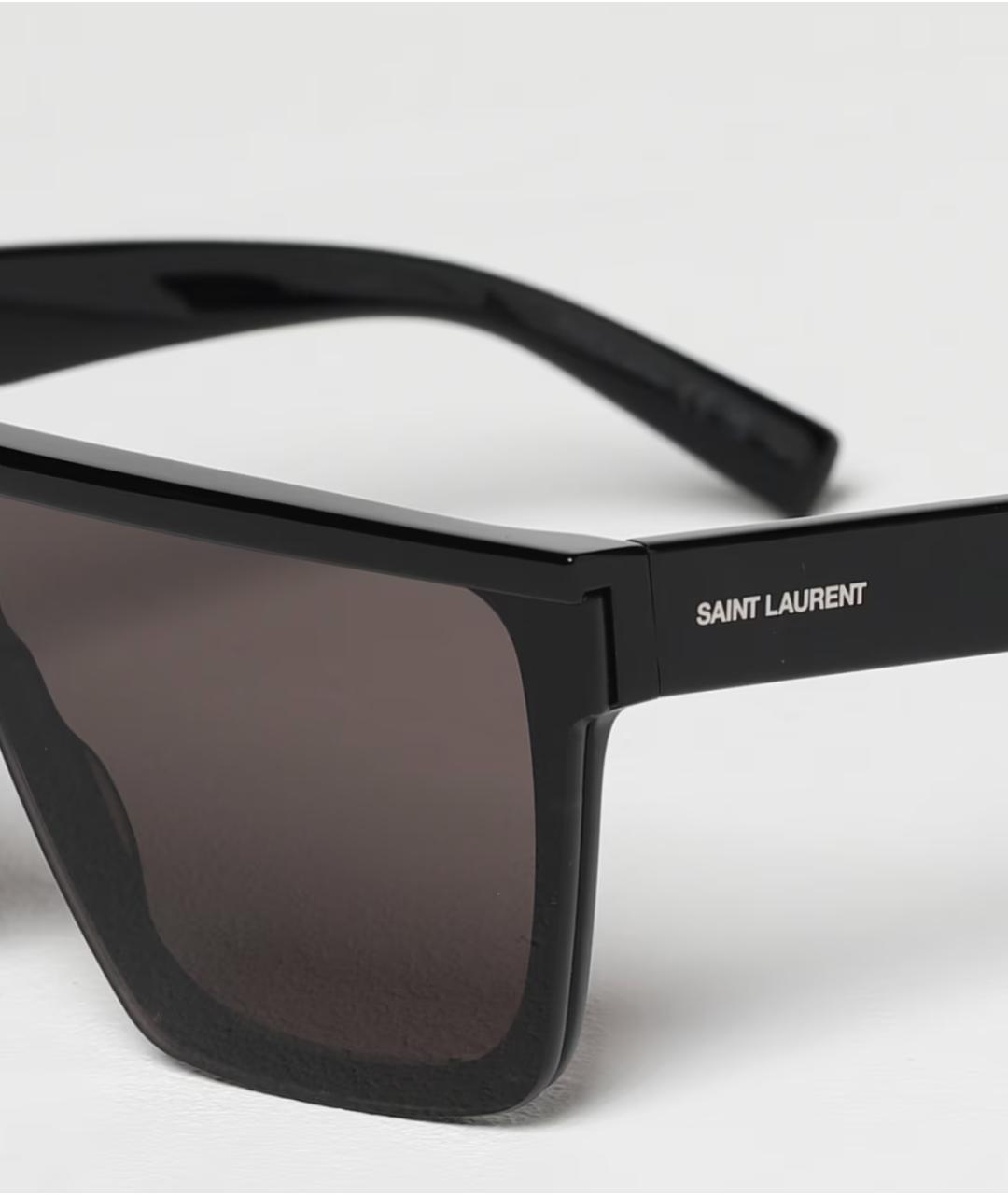 SAINT LAURENT Черные солнцезащитные очки, фото 4