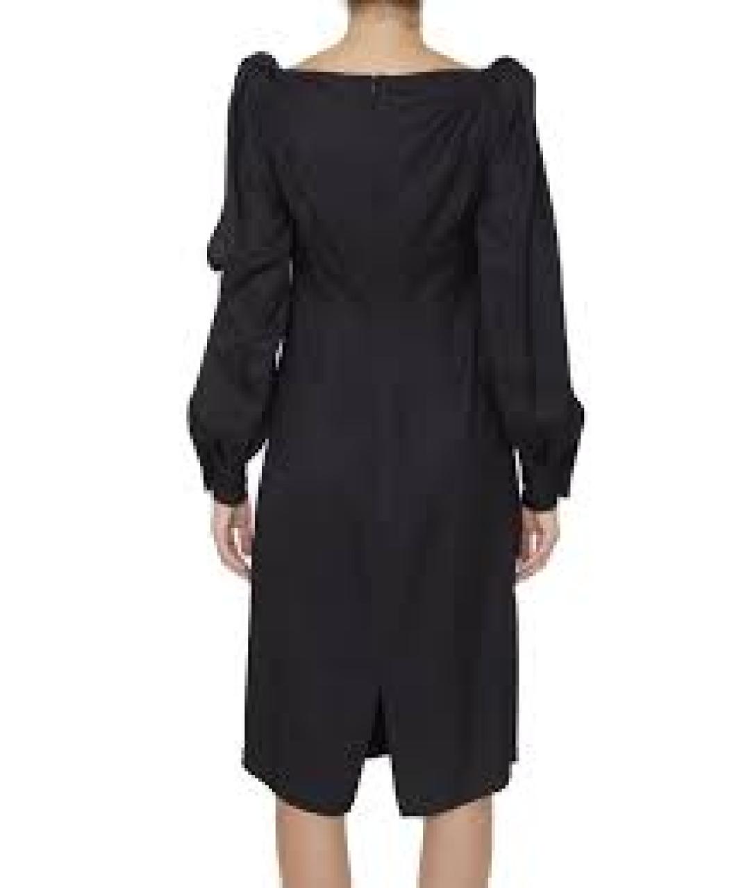 BOTTEGA VENETA Черное коктейльное платье, фото 4