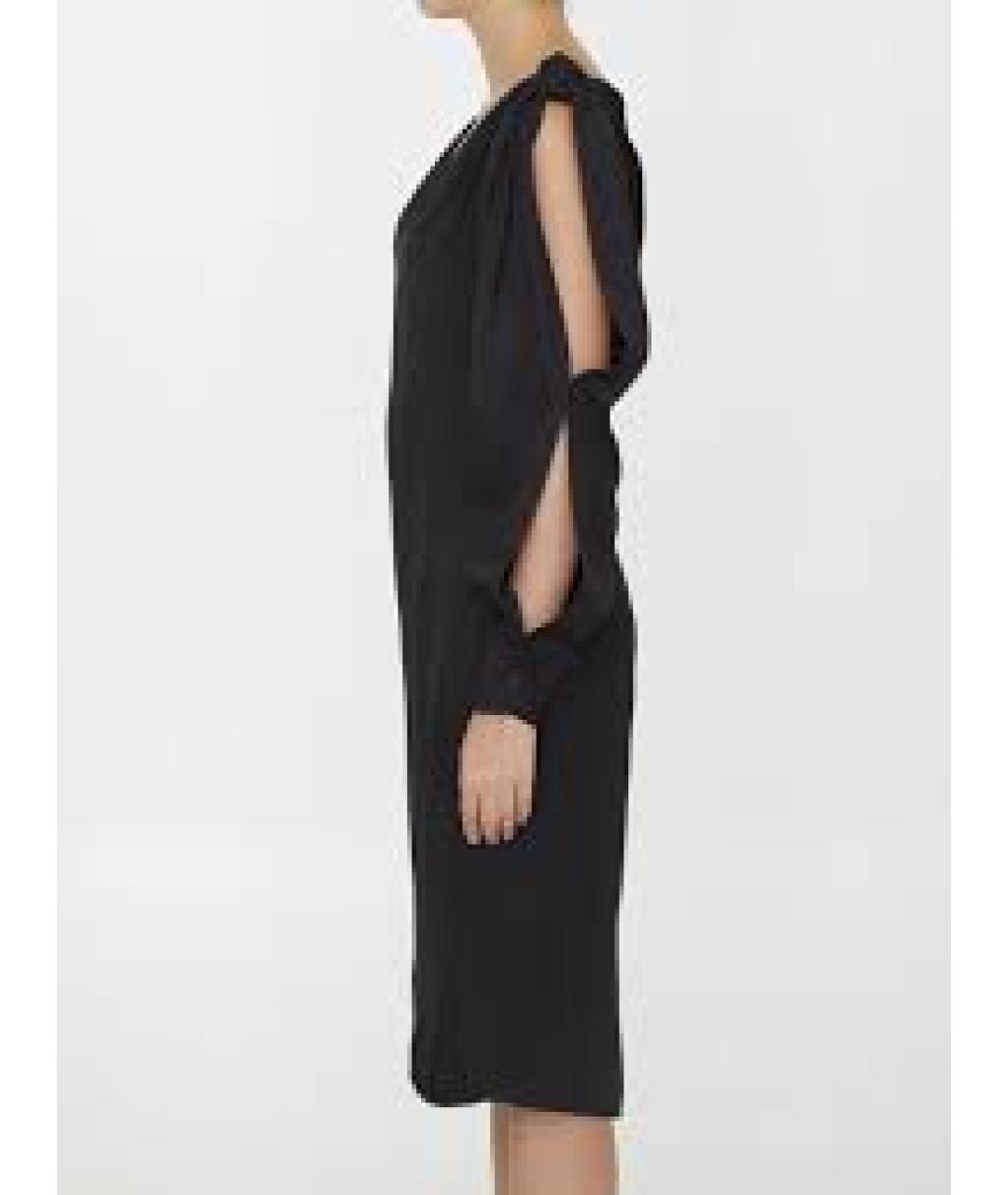 BOTTEGA VENETA Черное коктейльное платье, фото 3