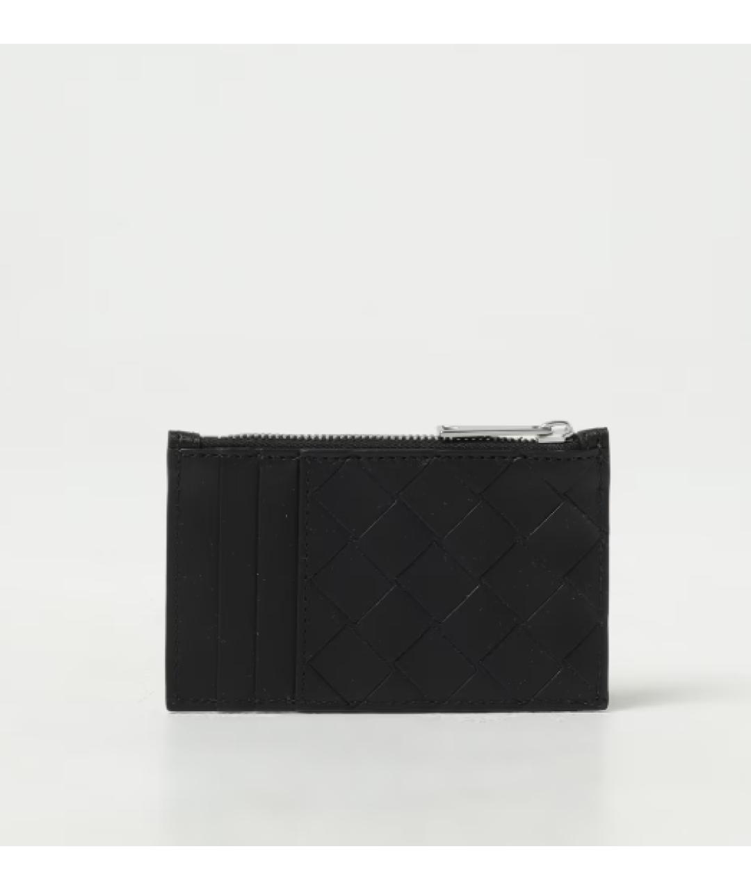 BOTTEGA VENETA Черный кошелек, фото 4