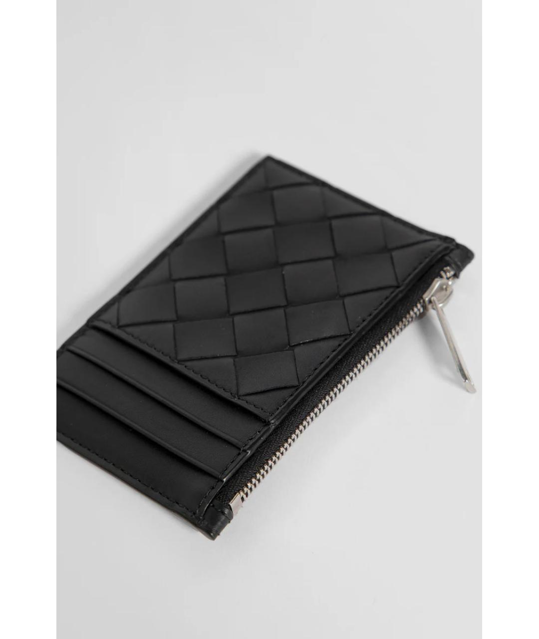 BOTTEGA VENETA Черный кошелек, фото 3