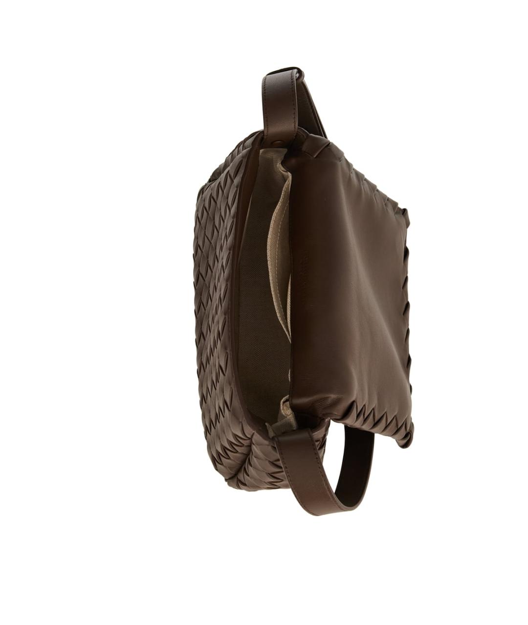 BOTTEGA VENETA Коричневая сумка на плечо, фото 3