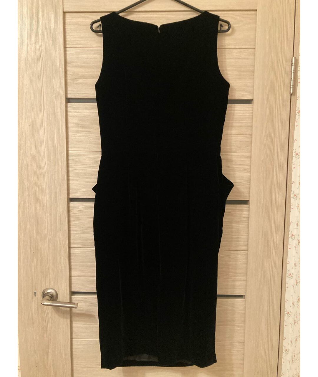 ERMANNO SCERVINO Черное бархатное вечернее платье, фото 4