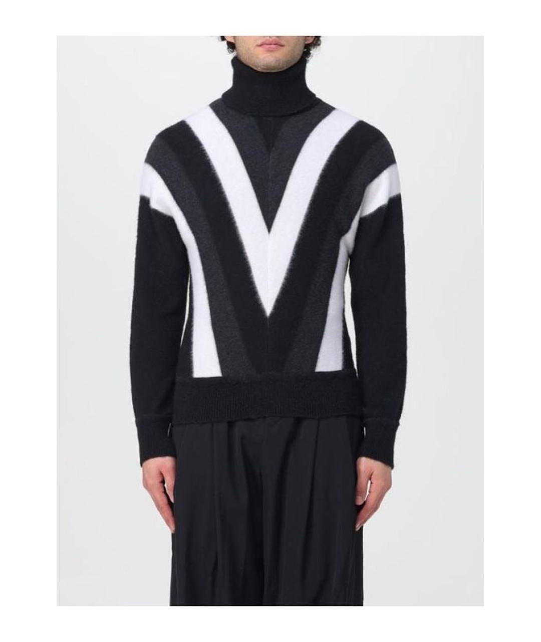 SAINT LAURENT Черный джемпер / свитер, фото 2