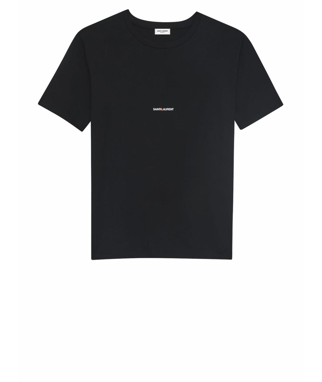 SAINT LAURENT Черная футболка, фото 1