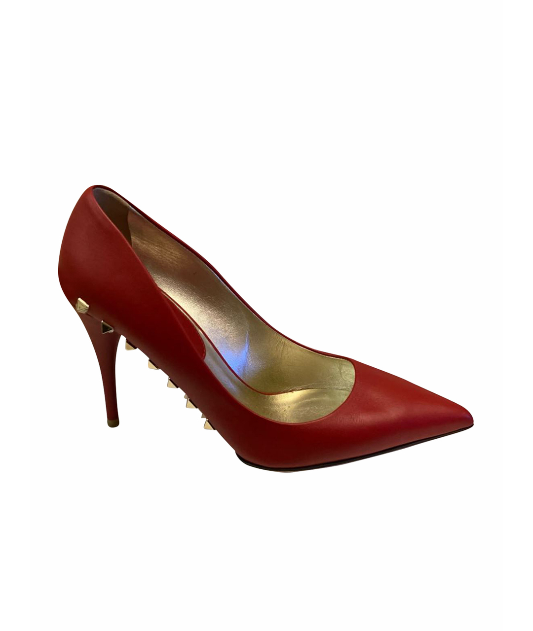 VALENTINO GARAVANI Красные кожаные туфли, фото 1